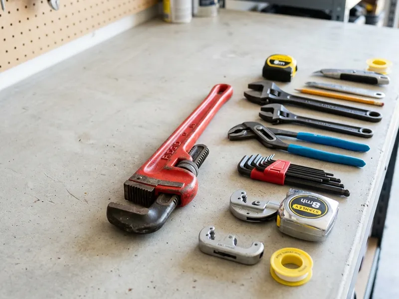 Professional plumbers in Terre Hill, PA equipped with top-tier tools for residential and commercial plumbing services.